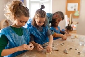 Sculpture et modelage en ALSH