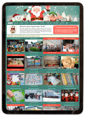 Prise de photos en ALSH et partage sécurisé