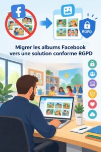 Conseil pour Migrer les albums Facebook